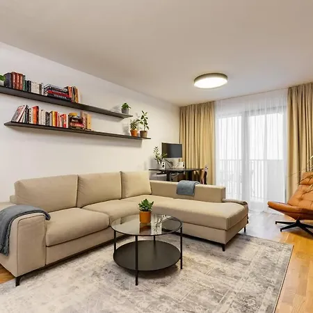 公寓 Slovakia Modern Urban Sanctuary *